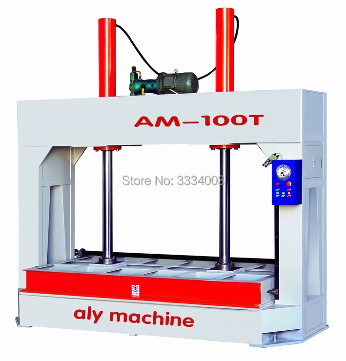AM-100T kontrplak soğuk pres makinesi, ağaç İşleme makinesi, kapı kabine yapma makinesi