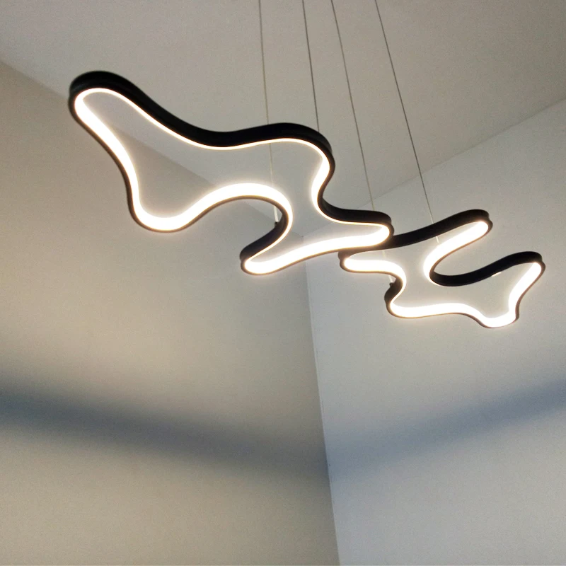  Creative Modern Led Hanging Pendant Lights For Shop Bar Dining Kitchen Room AC85-265V Acrylic Led P - 32883077683