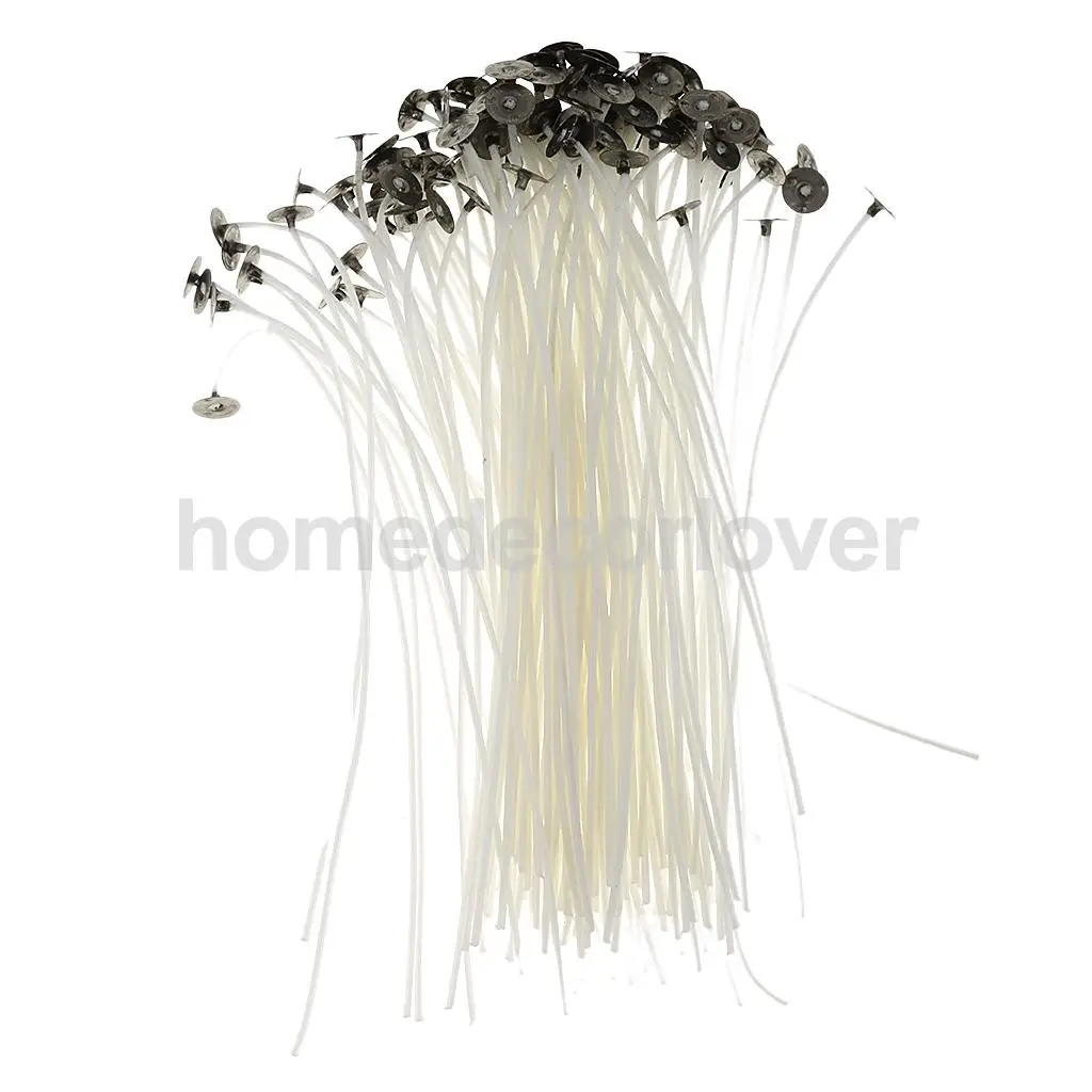 10cm Church Top Candle Making Model Mould with 50pcs 15cm Pre Waxed Wicks for DIY Candle Making