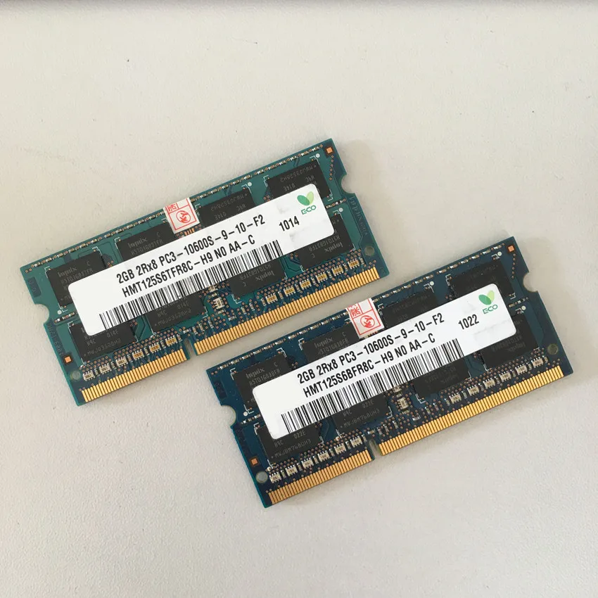 DDR3 2 Гб PC3-10600S 1333 МГц 2 Гб памяти ноутбука 2G PC3 10600S 1333 МГц модуль ноутбука SODIMM ram