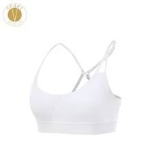 Регулируемый спортивный бюстгальтер с тонким ремешком, 2 в 1, женский спортивный бюстгальтер для йоги, фитнеса, бега, с сеткой спереди, с высоким ударом, сексуальный бюстгалтер на бретельках