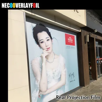 

Free Shipping Grey Front and Rear Projector Film Creates a High-definition Image 0.66m * 1.524Meters
