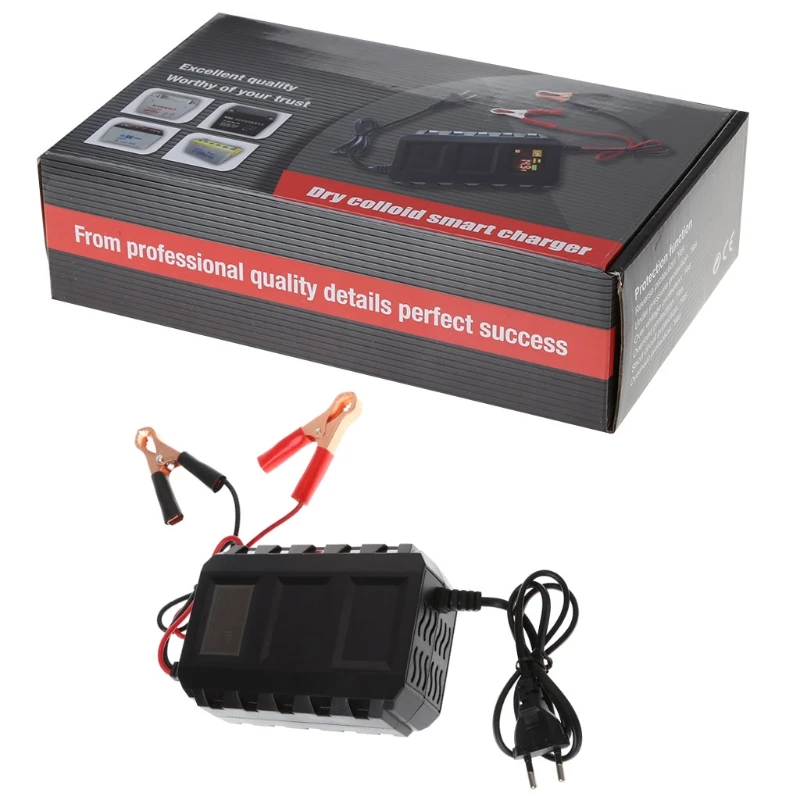 

Intelligent 20A Automobile Battery Lead Acid Battery Charger Car Motorcycle US