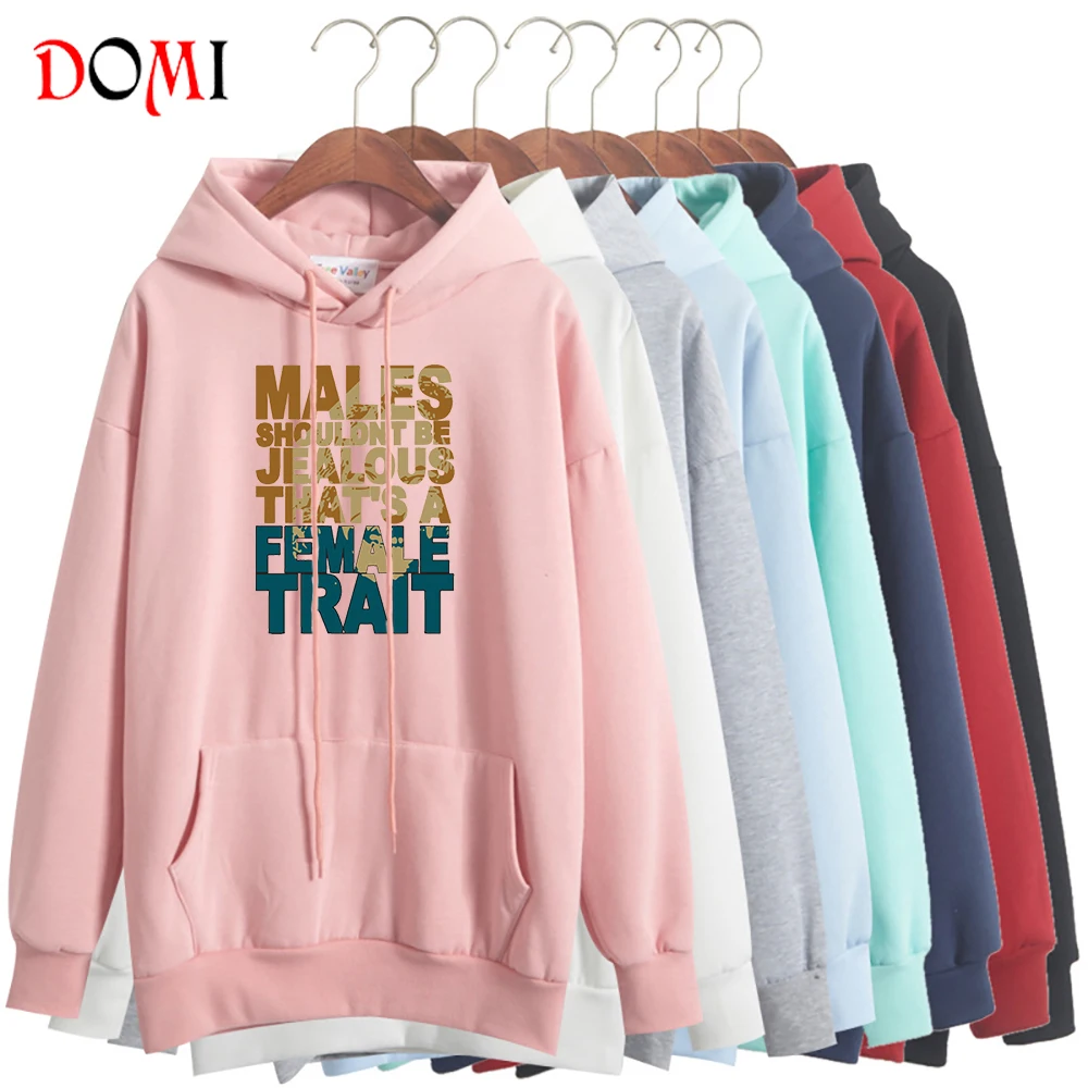 DOMI 2018 New Autumn And Winter Girl Sweatshirts Fashion