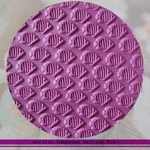 Рыбок приспособления для выпекания печенья украшения тиснёный помадный торт сахарный поделка скалка для украшения