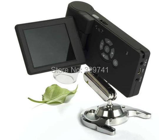 

5.0 MP High Quality Image Sensor Portable Digital Microscope with 3 Inch LCD Screen for Photo Video Measurement
