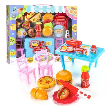 

18Pcs/Set Kids Girls Kitchen Pretend Play Simulation Bread Toys Set Baby Kids Pretend Play Educational Toys
