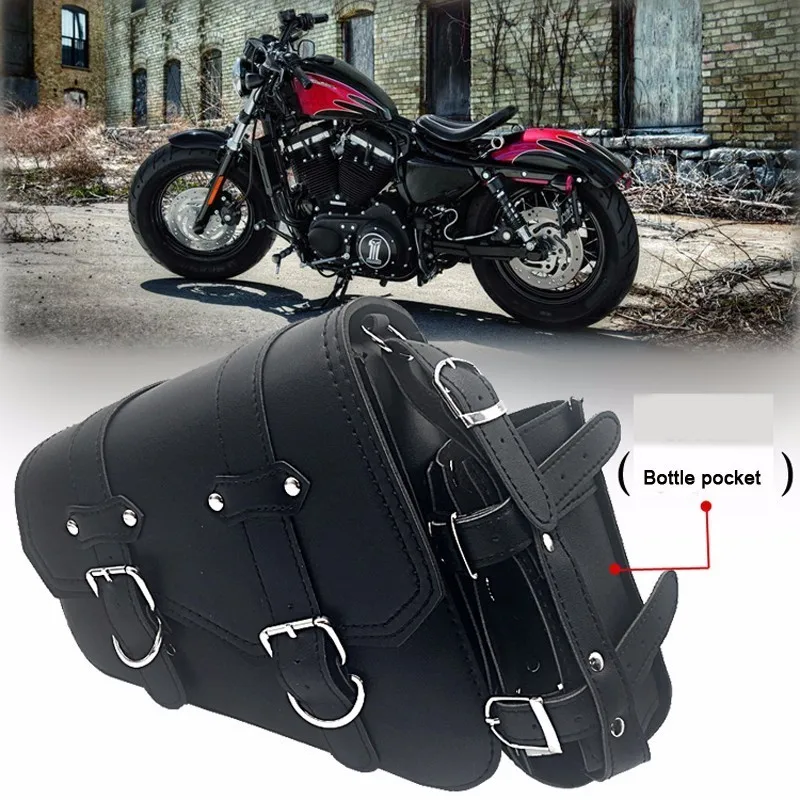 OHANEE Универсальный мото мотоцикл седельная сумка для Harley Sportster Honda Suzuki Kawasaki Yamaha