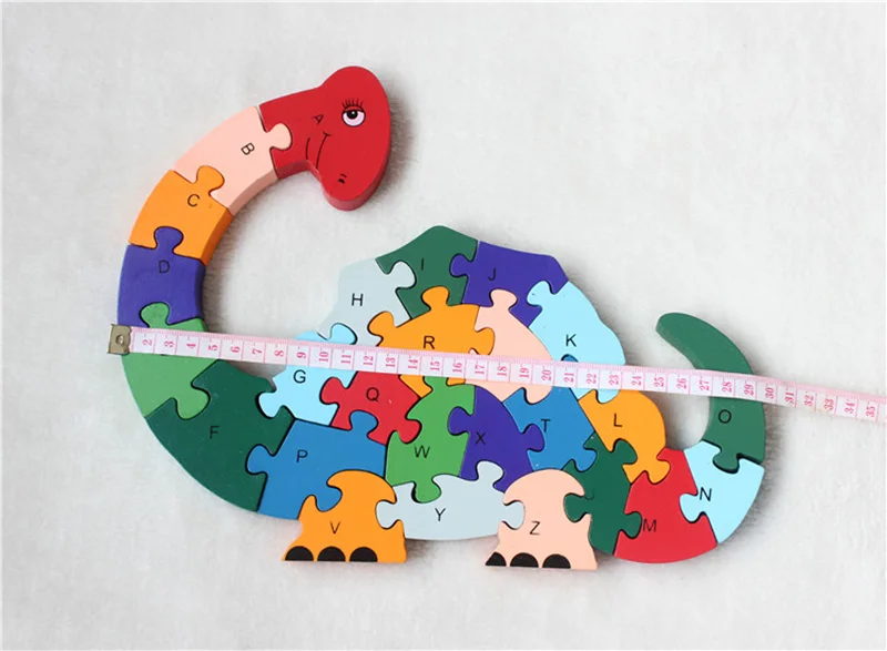dinosaur wooden puzzle toy  (4)