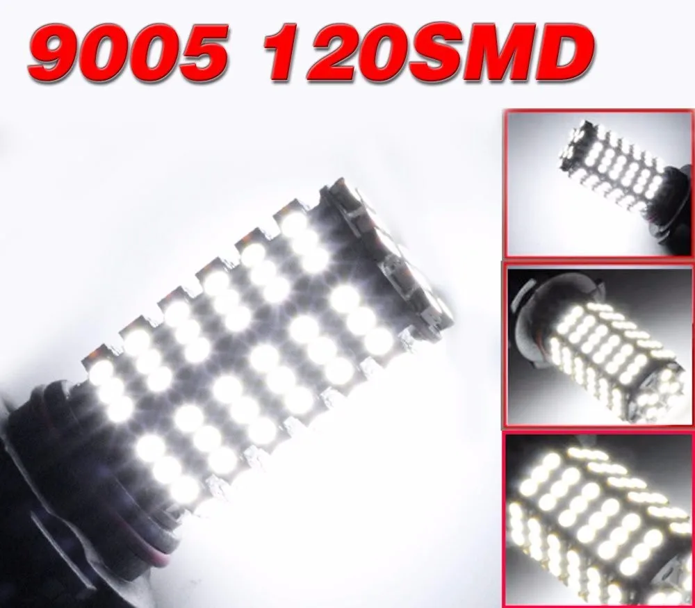 Par Hb3-9005 10 w 700lm 6500 k 120-led лампада De Luz Banca Farol Neblina Milha Drl 6000 K