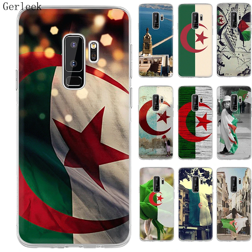 

Gerleek Algeria Flag Case For Samsung Galaxy A3 A5 A6 A7 A8 A9 A10 A30 A40 A50 A70 Protection Cover