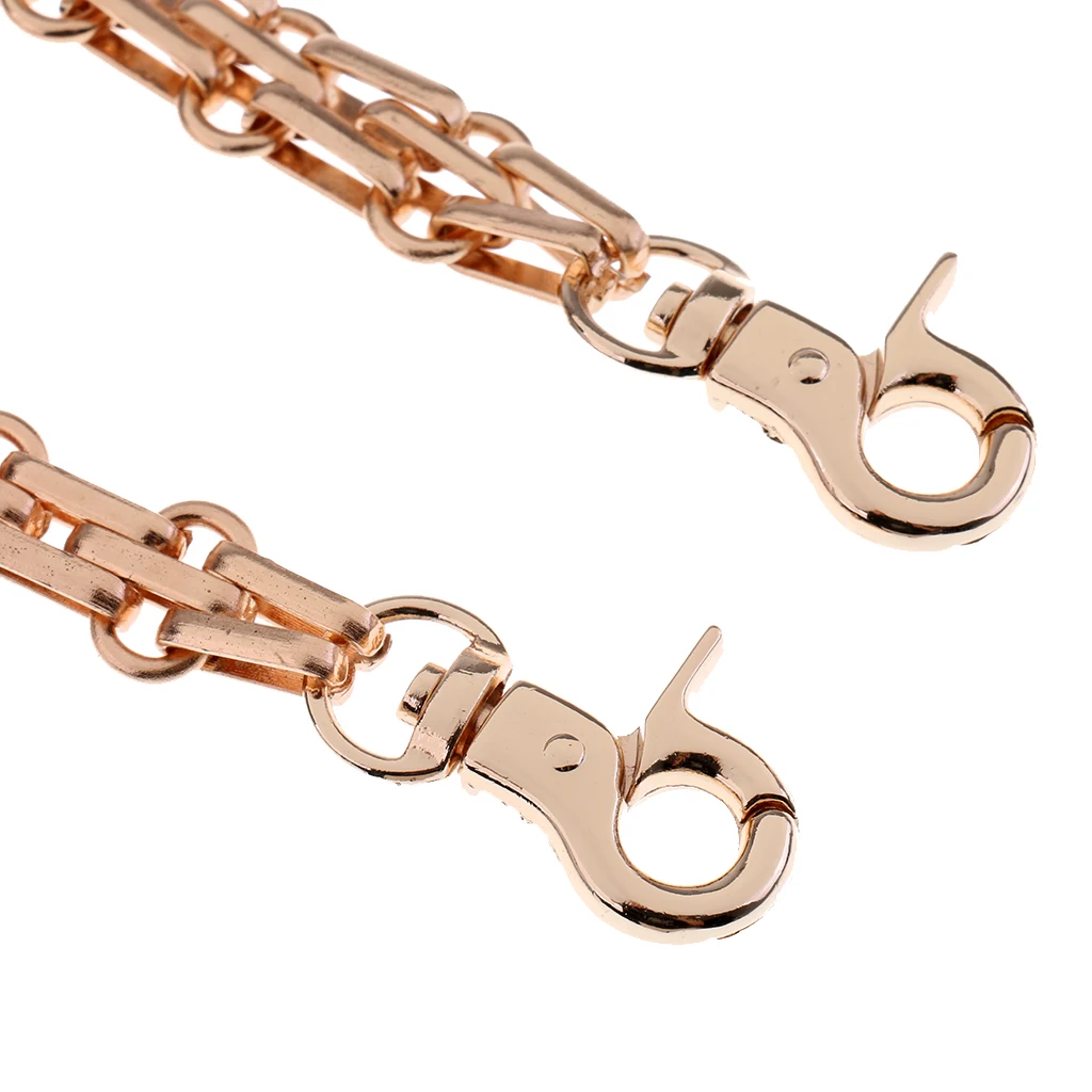 3Pcs Fashion Replacement Wrist Strap Chain Clutch Wristlet Purse Coin Bag Chain Handbag Strap 25cm Gold Bronze Silver