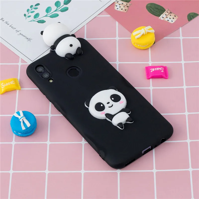 Huawei P Smart чехол для Coque huawei P Smart Psmart чехол 3D единорог кукла игрушки Мягкий силиконовый чехол для телефона s Etui