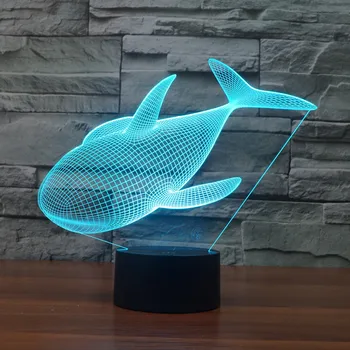 

Cute Desk Lamps Whale Night Light Baby Animal luminarias 3d Lamp Bedside Table Lamp LED USB Electronic Gadget Kids Room LED
