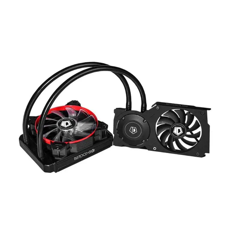 Frostflow Вентилятор охлаждения GPU радиатор 120VGA 4pin охладитель воды стат разъем для GeForce GTX/AMD R390/290/280 графика карты
