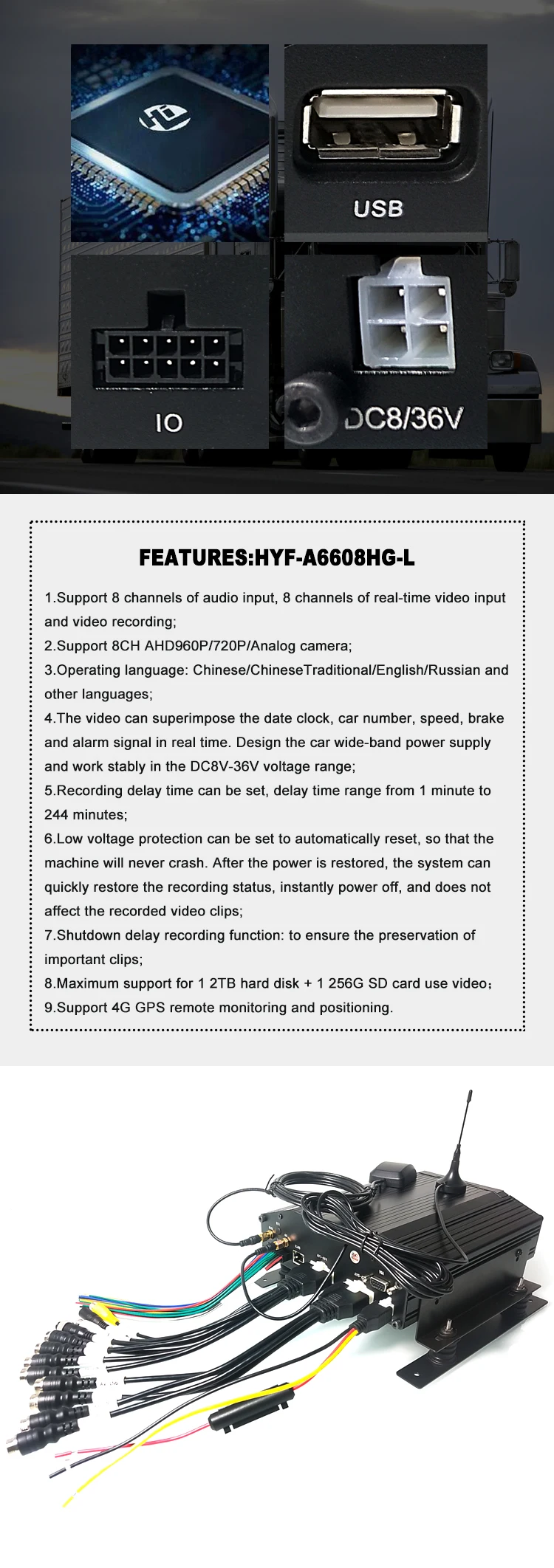 LSZ новый список ahd 960 p/ahd 720 p Мегапиксельная 4g gps mdvr удаленное видеонаблюдение хост школьный автобус/санитарный грузовик/поезд