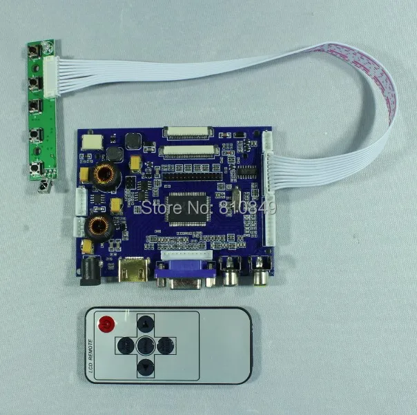 

HDMI+VGA+2AV+Audio Control board VS-TY2668-V1 for 7"AT070TN92 AT070TN90 AT080TN64 AT090TN10 800x480 Lcd panel