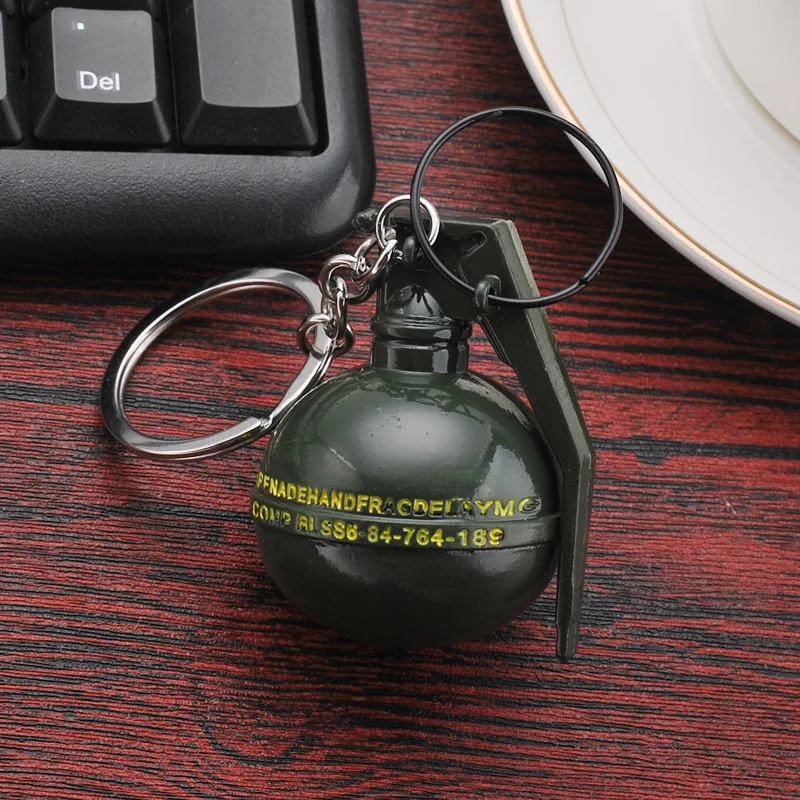 PLAYERUNKNOWN'S BATTLEGROUNDS дымовая бомба осколки оружие игрушки брелки косплей