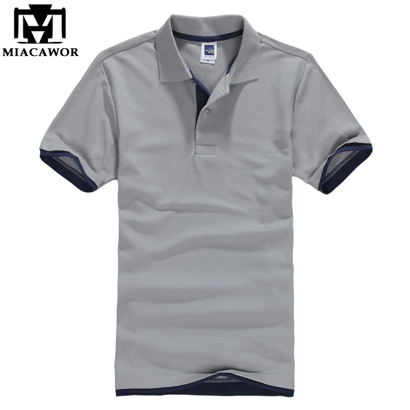 2018 новая рубашка поло летние мужские с коротким рукавом повседневные однотонные Camisa хлопковые рубашки поло мужская одежда MT307