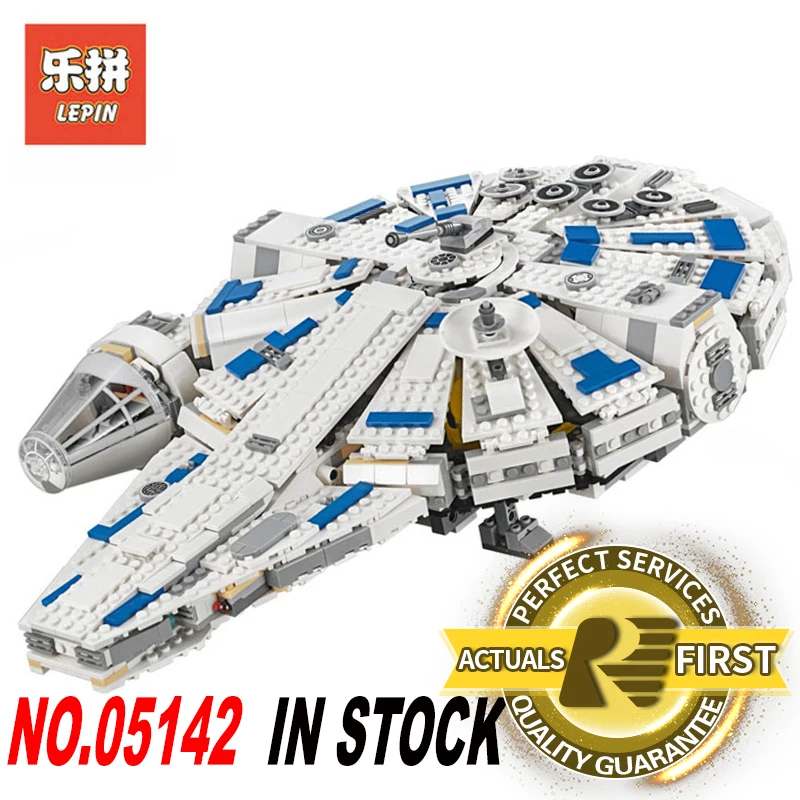 

LEPIN 05142 Star Wars Series Building Blocks Force Awakens Kessel Run Millennium Legoing 75212 Toys Falcon Model Kids Toy Gifts