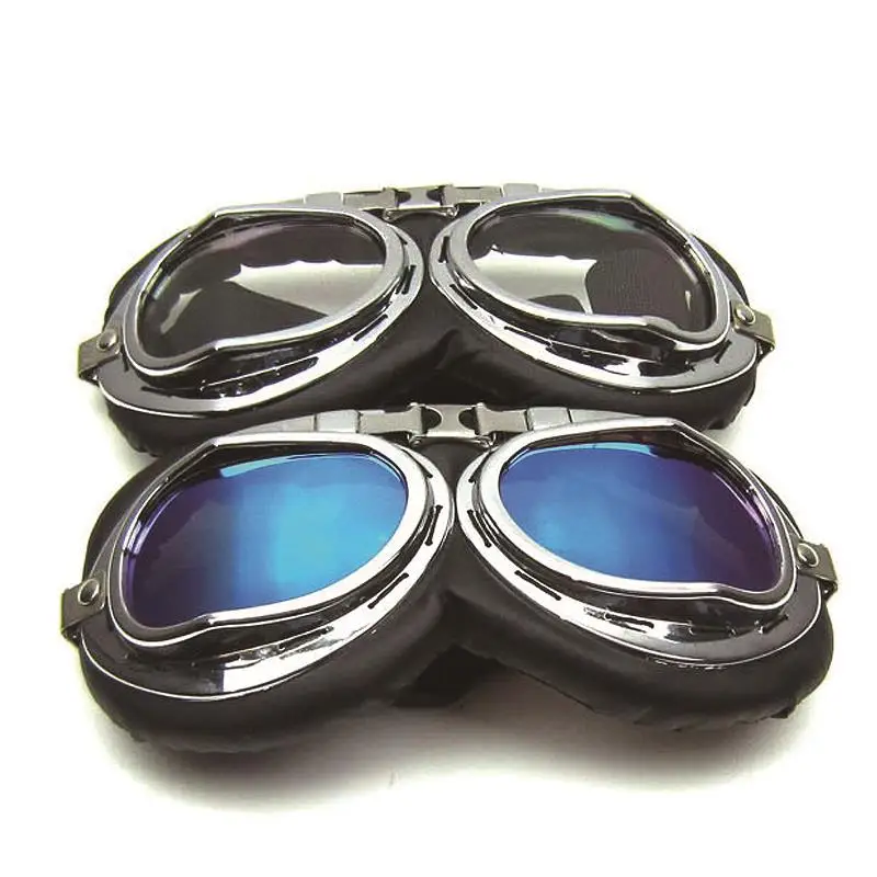 

Hot Motorcycle Accessory Scooter Goggle Glasses Pilot SkiMotorcycle Bike ATV Goggle for style Free shipping