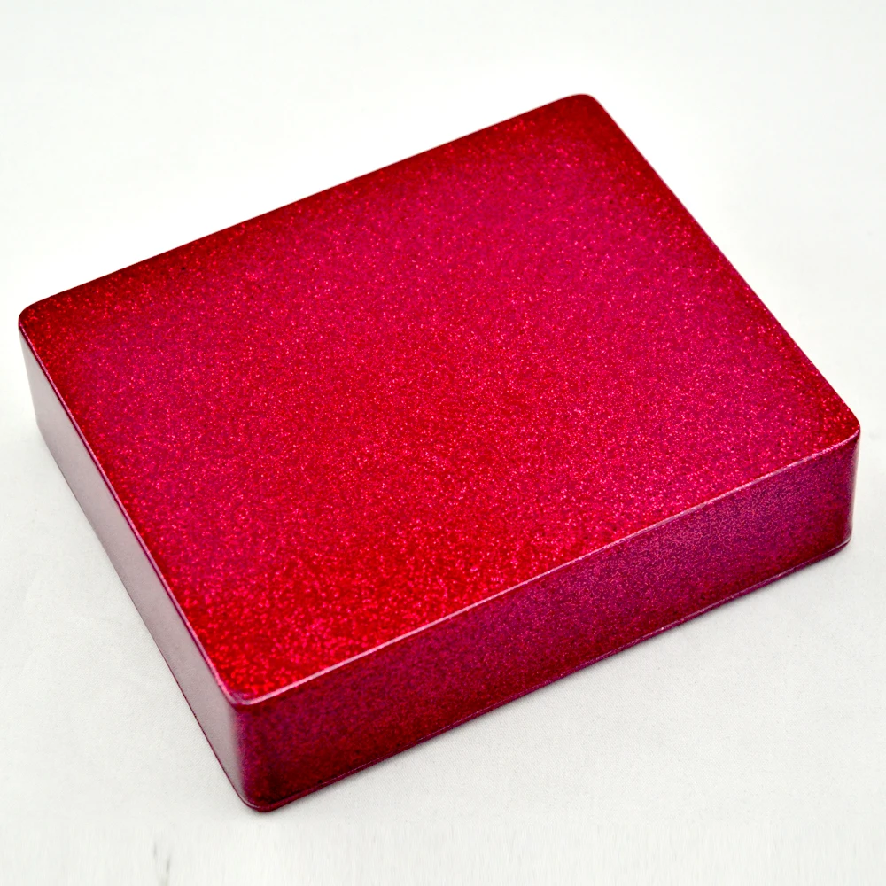 

1590XX Guitar Pedal Stomp Aluminium Enclosure Box Flash red pedal BOX Free Shipping