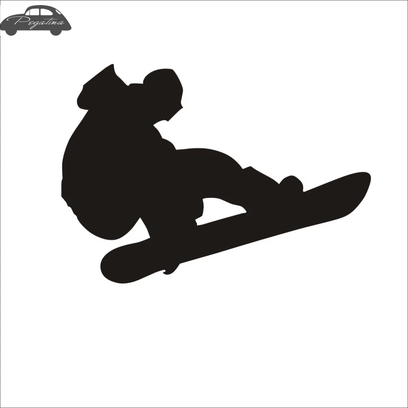 Pegatina Skiing Sticker Winter Sports Snow Decal Ski Posters Vinyl Wall Decals Decor Mural Skiing Sticker