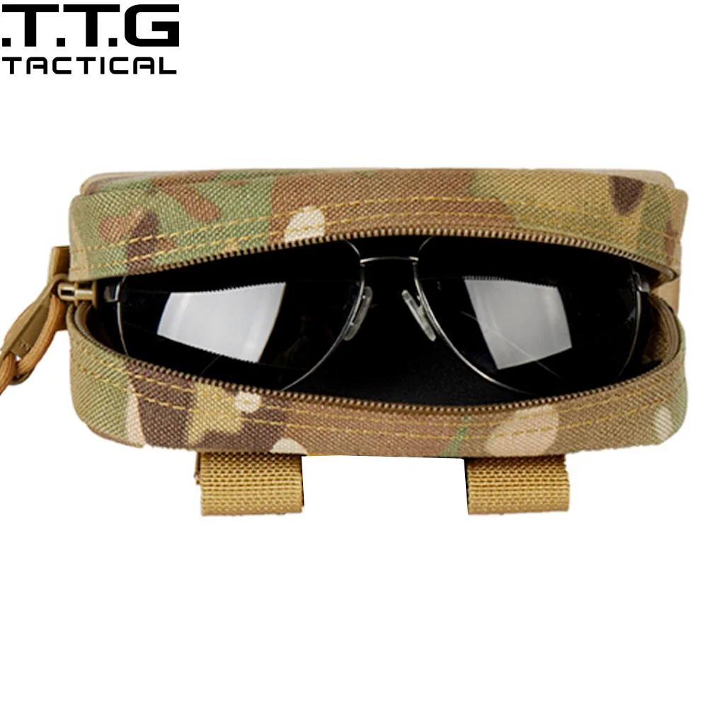 Hardshell Military Waist Goggles Case Sun Eye Glasses Sunglass Case