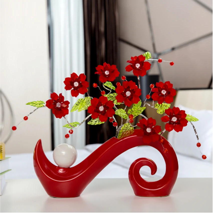  European modern New ceramic vases creative household decorations for sitting room the bedroom weddi - 32796107072