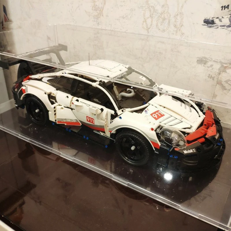 

Display box 4789 42039 42056 42096 42083 Technology Series Bugatti Chiron Super Racing Car Show Box For 20001 23002 20086 23006