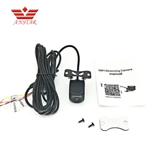 ANSTAR Car Camera Mini Wifi HD Night Vision Reverse Rear Camera Waterproof Monitor Parking Back Cam for Dual Lens Car DVR