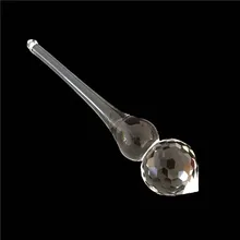 80 шт. 105 мм подвеска из хрустального стекла Comet капли в стиле «Ловца снов» Кристаллы части для люстры стеклянная подвеска