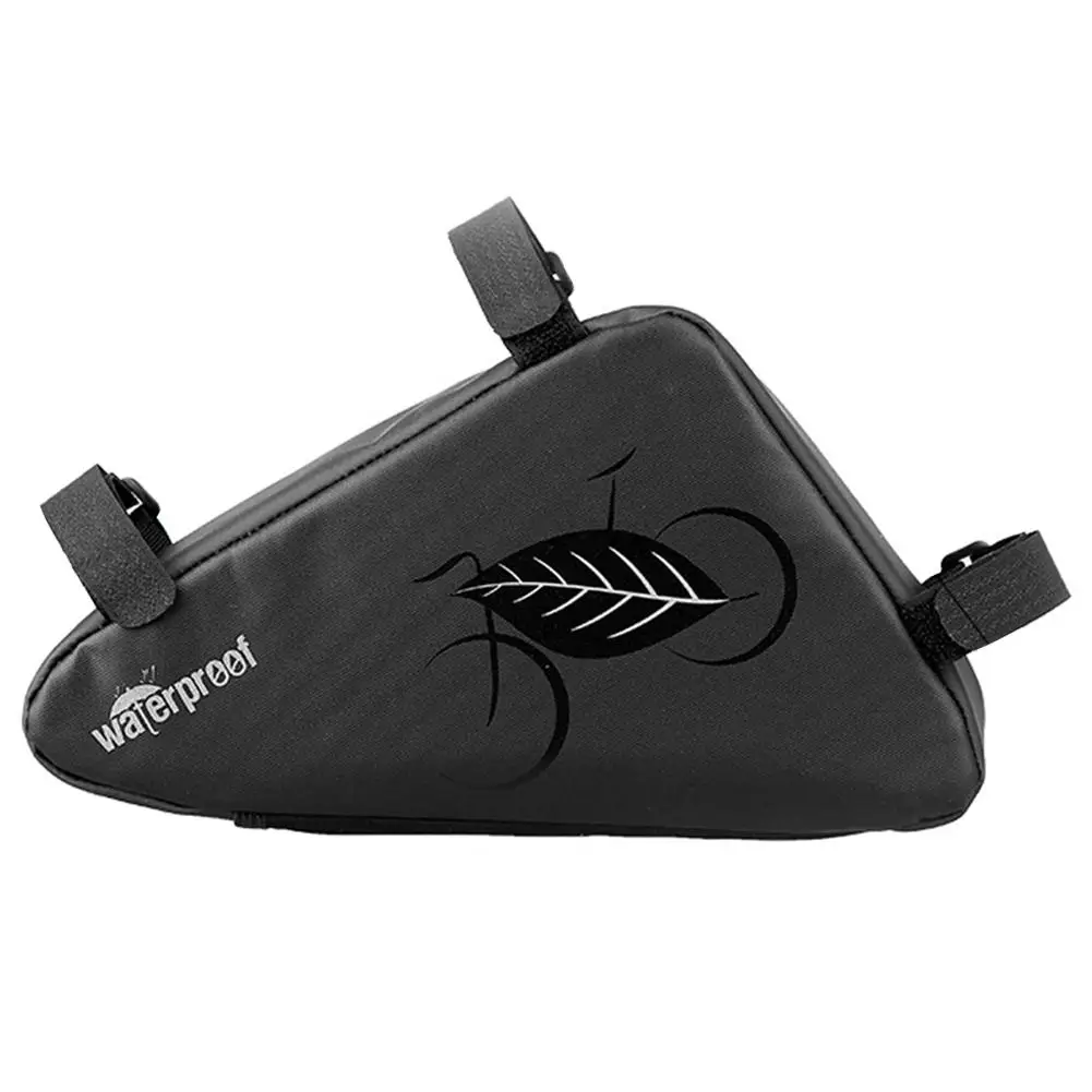 

Waterproof Bicycle Bag Mountain Bike Front Tube Bag Triangle Shaped Cycling Accessories Storage Bag Pannier