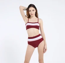 Women's Basic Halter Neck Blue Red Lavender Underwire Cheeky Bikini Swimwear - Floral Backless Lace up Print L / Push-up / Sexy Women's Basic Halter Neck Blue Red Lavender Underwire Cheeky Bikini Swimwear - Floral Backless Lace up Print L / Push-up / Sexy