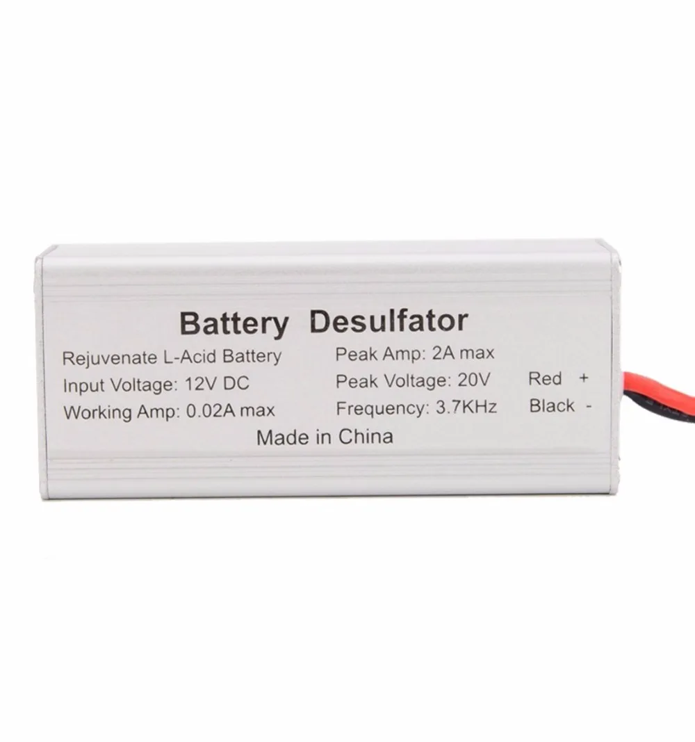 12 Volts Lead Acid Battery Desulfator Battery Maintainer for Cars Motorcycles ATV Boat RV
