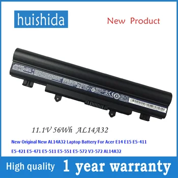 

11.1V 56wh AL14A32 New original laptop battery for Acer E14 E15 E5-411/421G/471G/472G V3-572 E5-521G E5-551G series