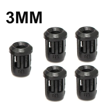 

50pcs Black Plastic LED Diode Lamp Holder Clip Bezel Socket Mount 3mm/5mm/8mm/10mm
