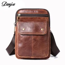 Натуральная кожа Danjue поясные пакеты для Мужская поясная сумка маленькая поясная сумка мешочки для телефона дорожные мужские сумки сумка-мессенджер