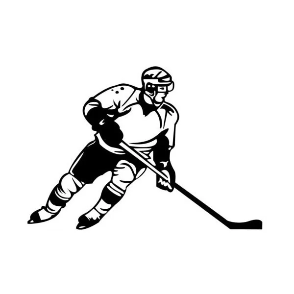Creative Hockey Sports Fashion Vinyl window Sticker 20.3x14cm | Игрушки и хобби