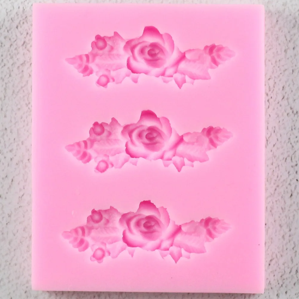 

Sugarcraft Leaves Silicone Mold Candy Polymer Clay Fondant Mold Cake Decorationg Tool Flower Making GumPaste Rose Leaf Mold