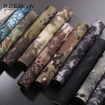 

REEBOW TACTICAL Outdoor Military Camouflage Self Adhesive Tape Super Elastic Outdoor Camping Paste Fabric Hunting Accessories