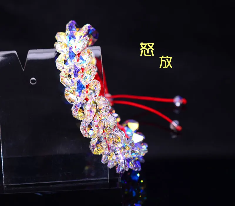 MS betti роскошный модный женский веревочный браслет с регулируемым кристаллом от Swarovski, рождественские подарки на год и День святого Валентина