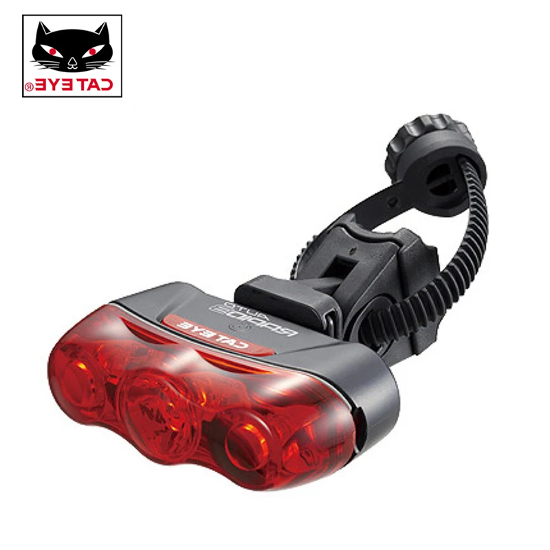 

CATEYE TL-AU630 Bicycle Cycling Rear Intelligent Lights Safe Warning Light Taillights 3 Flashing Modes Seatpost Lights Lamp