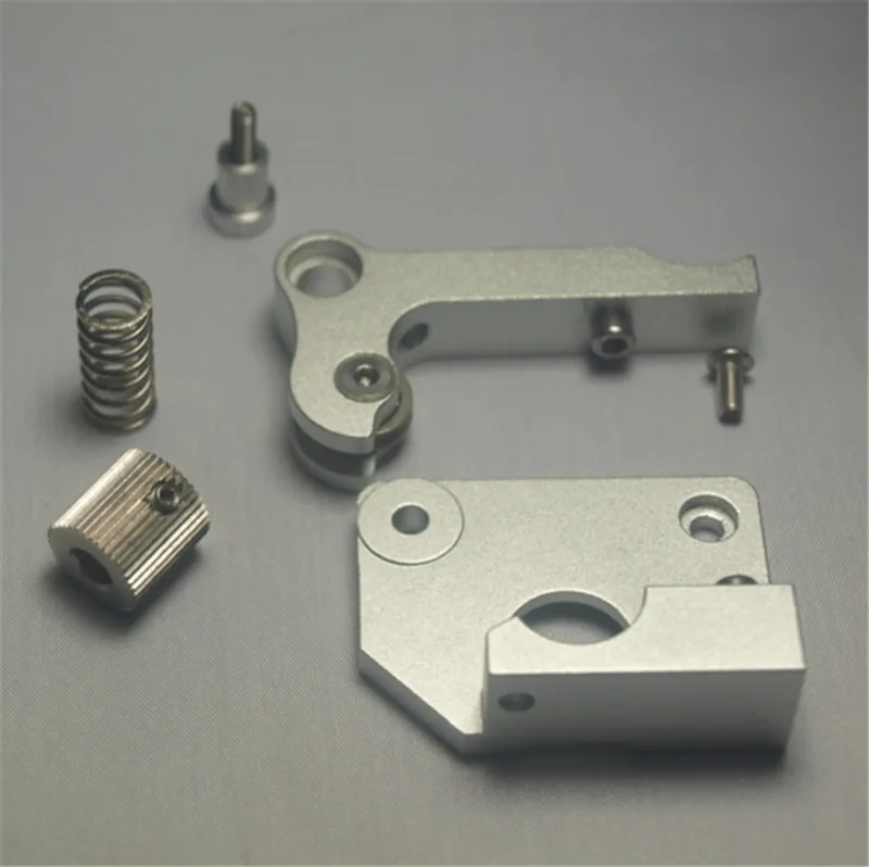 buy Wanhao flashforge 3D Printer parts aluminum metal MK9 Extruder Upgrade pack right hand(no motor)