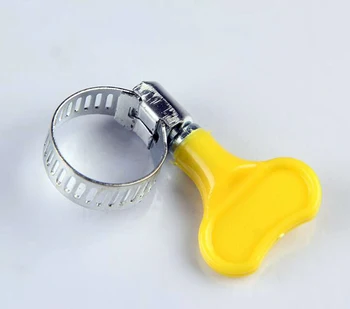 

100pcs/bag 13-19mm plastic handle pipe clamp hoop hoop American pipe clamps