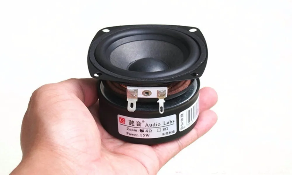 58mm Magnetlautsprecher 4OHM 15W - Full Range Woofer Für Radio & DIY