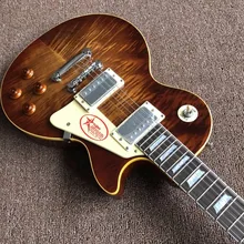 New arrive Chinese Tiger Flame top guitar Electric Guitar   , hot selling Chinese high quality guitarra