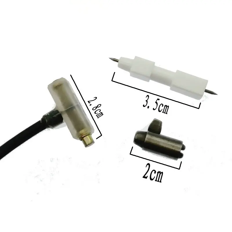 Electronic ignition hammer for gas stove fittings, desktop stove