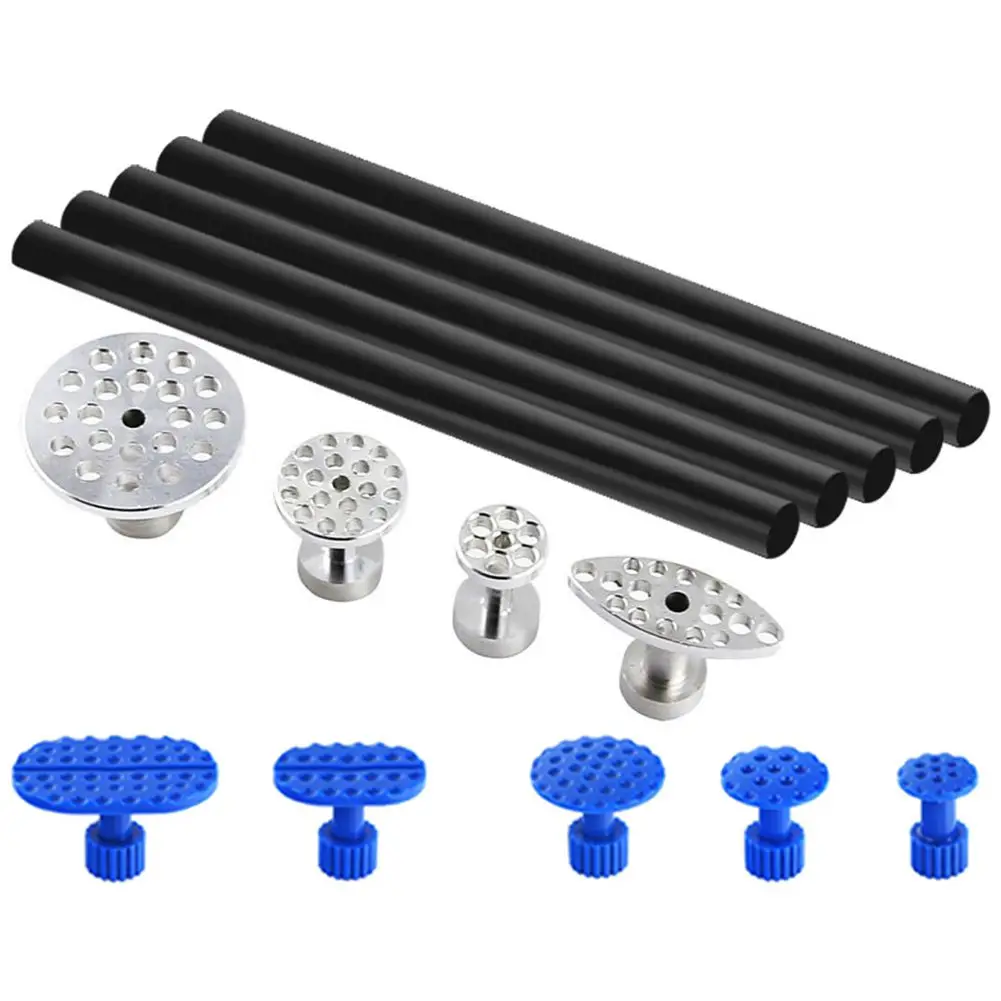 Tools Dent Removal Paintless Dent Repair Tools Dent Puller Tabs Suction Cup Hand Tools Kit for Slide Hammer Hand Lifter