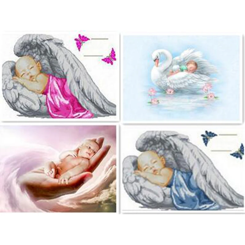 

5D Diy Angel Baby Full diamond embroidery diamond cross stitch diamond mosaic pictures of rhinestones home decoration